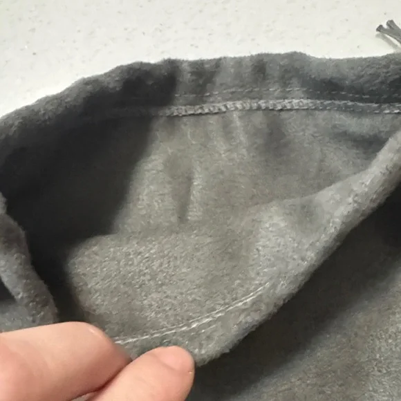 Tom Ford Gray ultra suede dust Bags - Picture 4 of 7